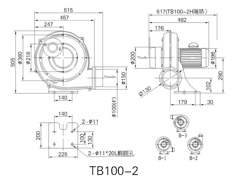 TB100-2尺寸图